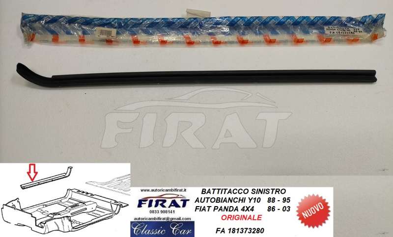 BATTITACCO FIAT PANDA 4X4 - Y10 SINISTRO (181373280)